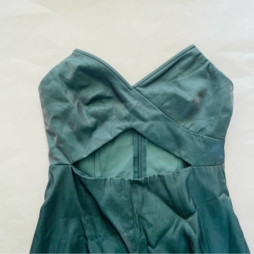 About Us Green Shine Jumpsuit - Picture 2 of 13
